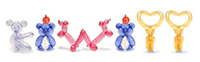 Logo "Bobby Balloon" | Luftballon-Modellage | Ballon-Künstler als Schornsteinfeger, Clown, Oktoberfest-Bayer, Weihnachtsmann für Kinder-Events, Messe, Geschäftseröffnung, Neujahrsveranstaltung, Geburtstag, etc.